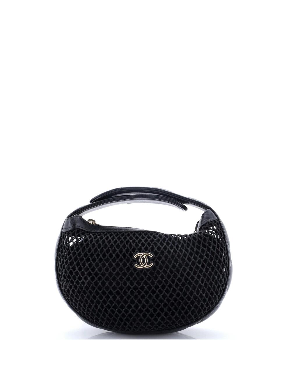 Chanel Cc Hobo Pouch Bag Mesh With #377762C27B